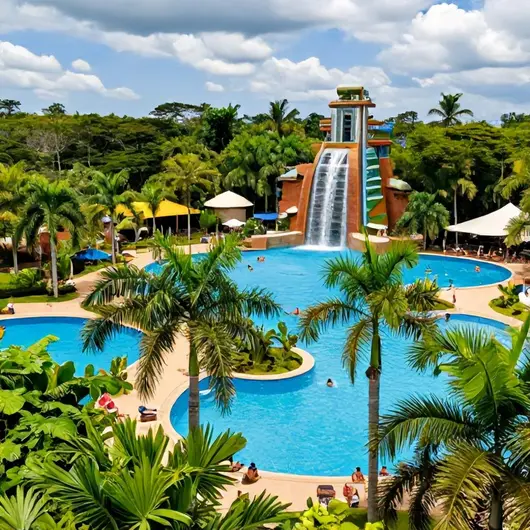 Conheça o parque aquático Acquamania Conheça o parque aquático Acquamania