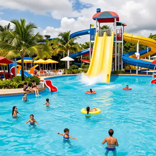 Diversão e Aventura no Parque Aquático Acquamania